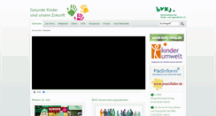 Desktop Screenshot of bvkj.de