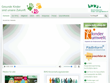 Tablet Screenshot of bvkj.de